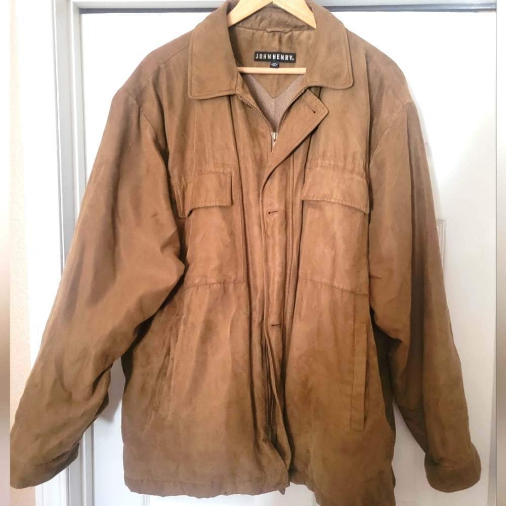 Men's Suede Jacket John Henry